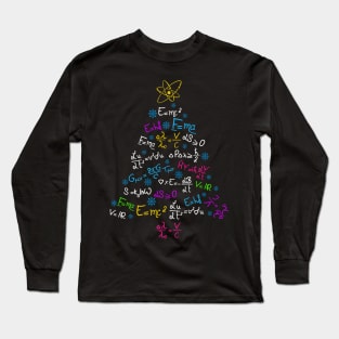 Physics Christmas Tree Long Sleeve T-Shirt